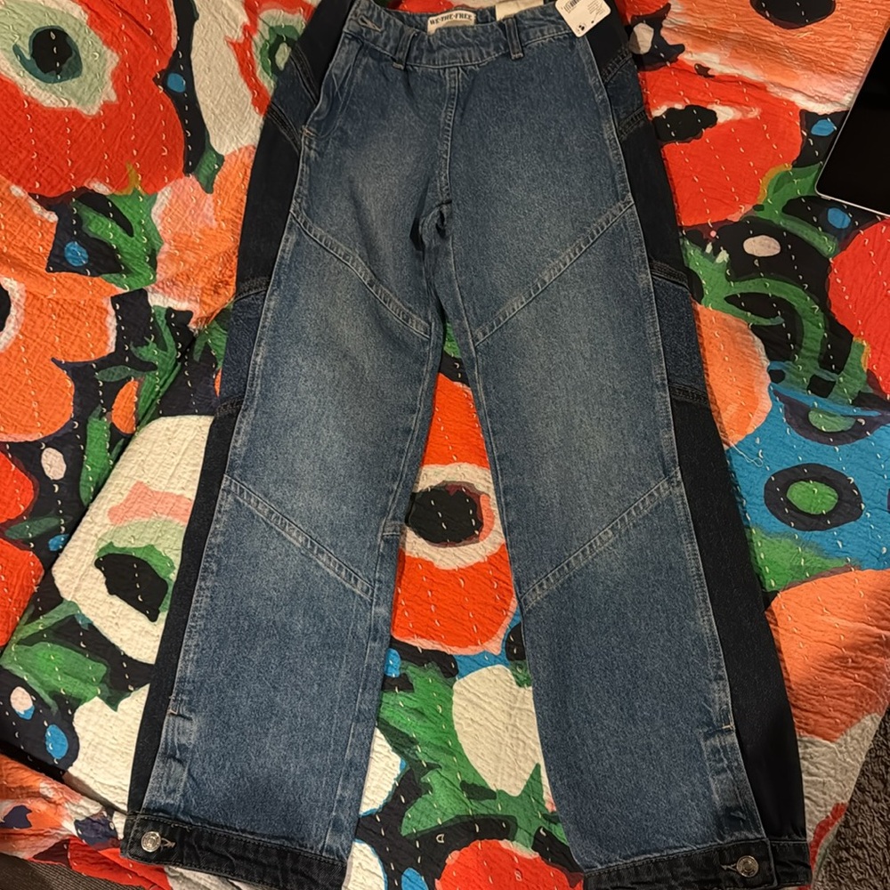 We The Free Moonlit Moto Slim Bootcut Jeans - Picture 10 of 14